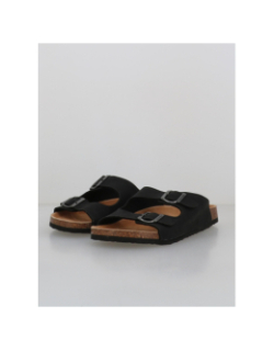 Sandales double bride kyoto noir homme - Lemon Bay