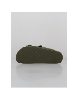 Sandales double bride kyoto kaki homme - Lemon Bay