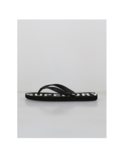 Tongs code core logo noir homme - Superdry