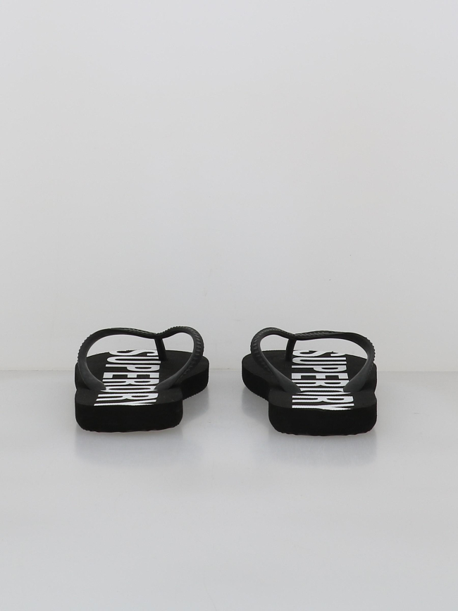 Tongs code core logo noir homme - Superdry