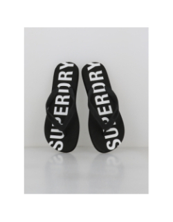 Tongs code core logo noir homme - Superdry