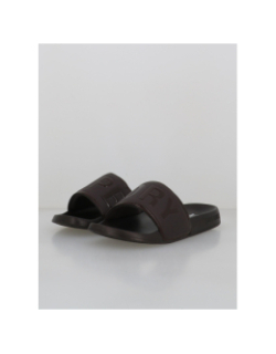 Claquettes de piscine code core marron homme - Superdry