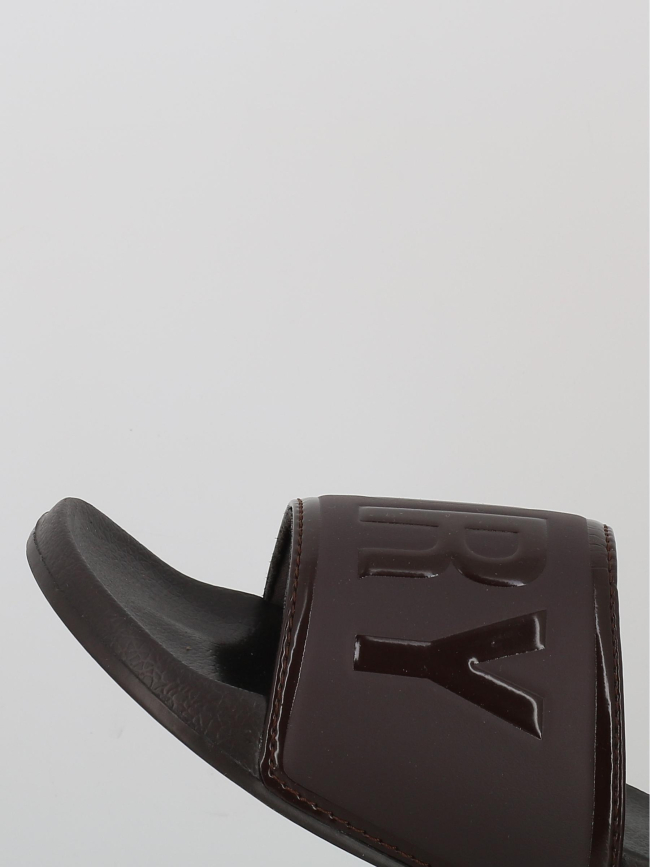 Claquettes de piscine code core marron homme - Superdry