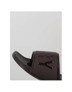 Claquettes de piscine code core marron homme - Superdry