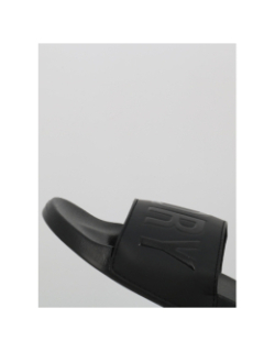 Claquettes de piscine core graphic noir homme - Superdry