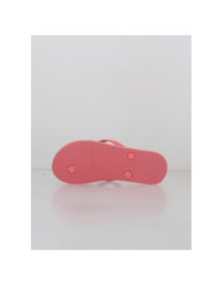 Tongs à fleurs camu rose fille - Culture Sud