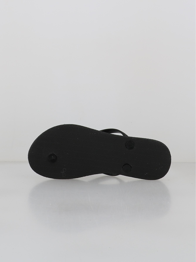 Tongs à paillettes mayala noir femme - Culture Sud