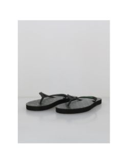 Tongs imprimées palmier noir vert garçon - Culture Sud