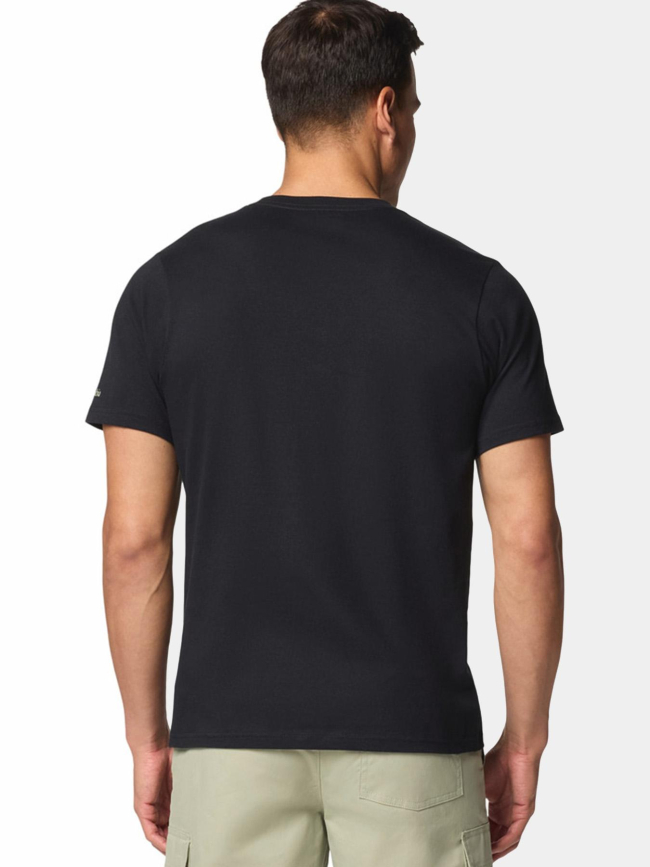 T-shirt seasonal logo portland noir homme - Columbia