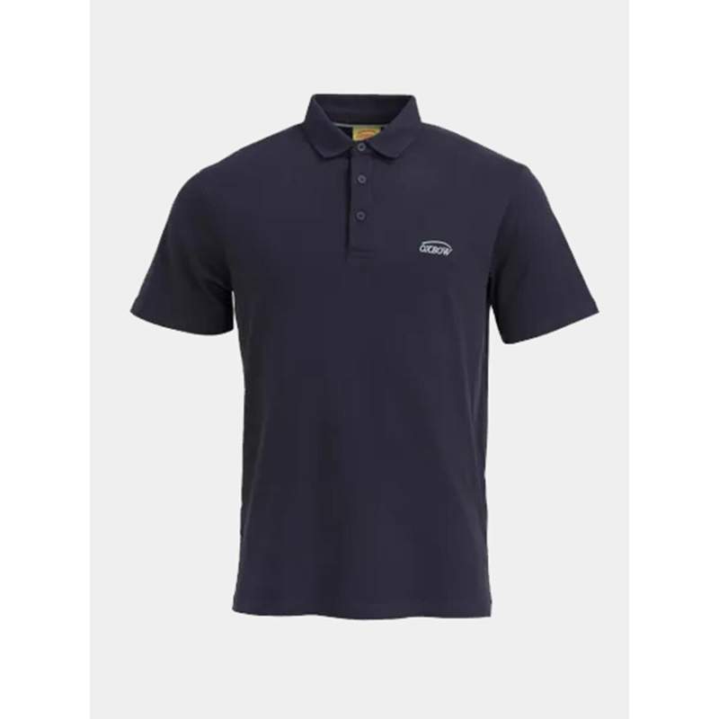 Polo à manches courtes mupol bleu marine homme - Oxbow