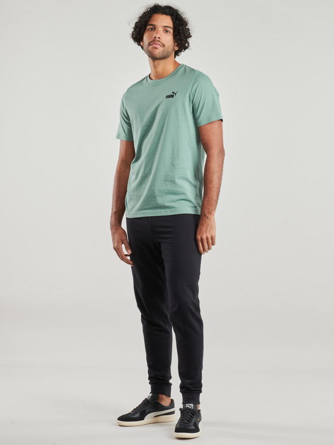 T-shirt essentials small logo no.1 vert homme - Puma