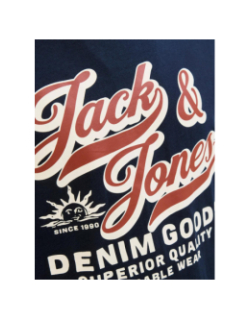 T-shirt logoté authantic bleu marine homme - Jack & Jones