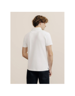 Polo gregor blanc homme - Izac