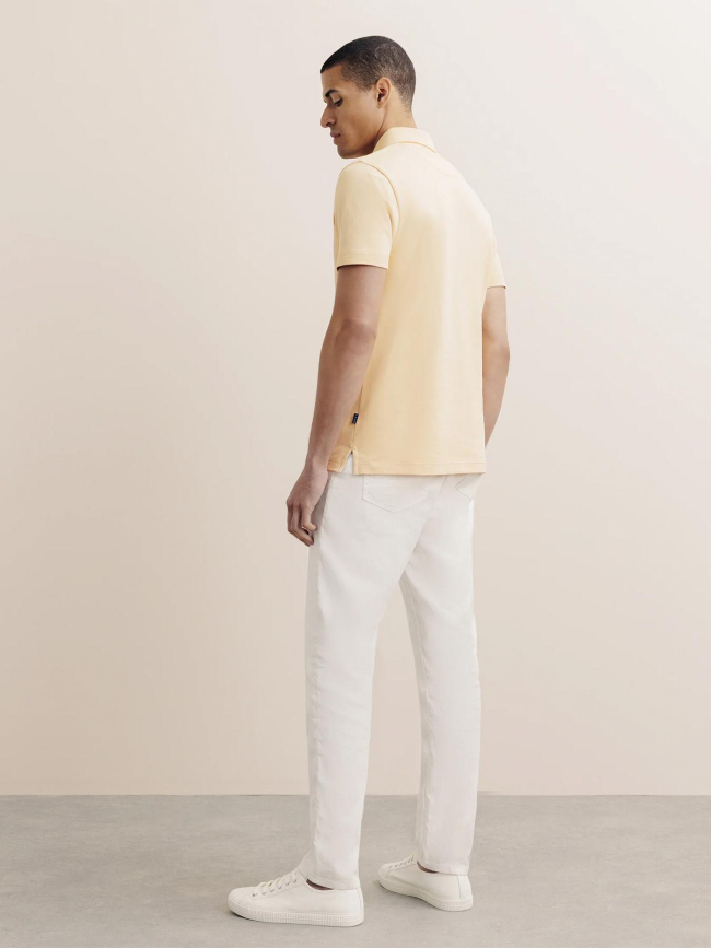 Polo gregor pêche orange homme - Izac