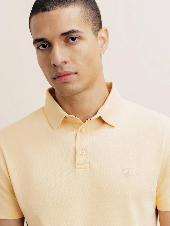 Polo gregor pêche orange homme - Izac