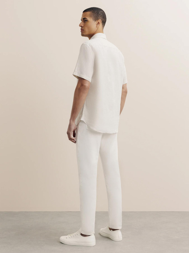 Chemise en lin kurtis beige homme - Izac