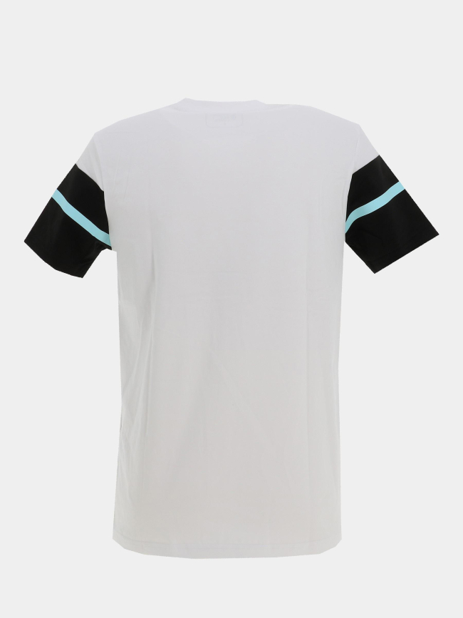 T-shirt wimbledon blanc noir et bleu homme - Comme Des Loups