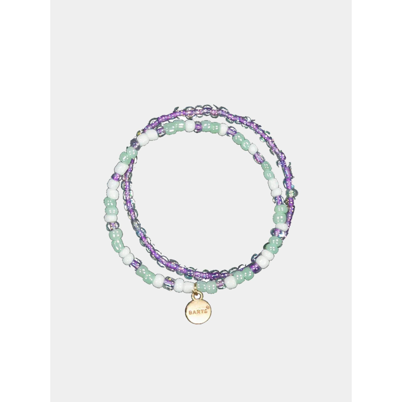 Bracelet karah mauve vert femme - Barts