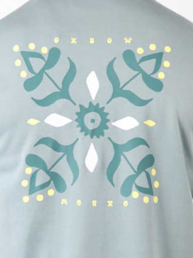 Polo à manches courtes rest vert d'eau homme - Oxbow