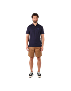 Polo imprimés dos bleu marine homme - Oxbow