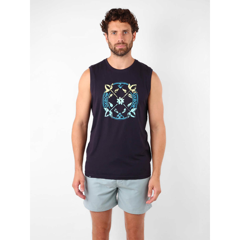 Débardeur sunfaded bleu marine homme - Oxbow