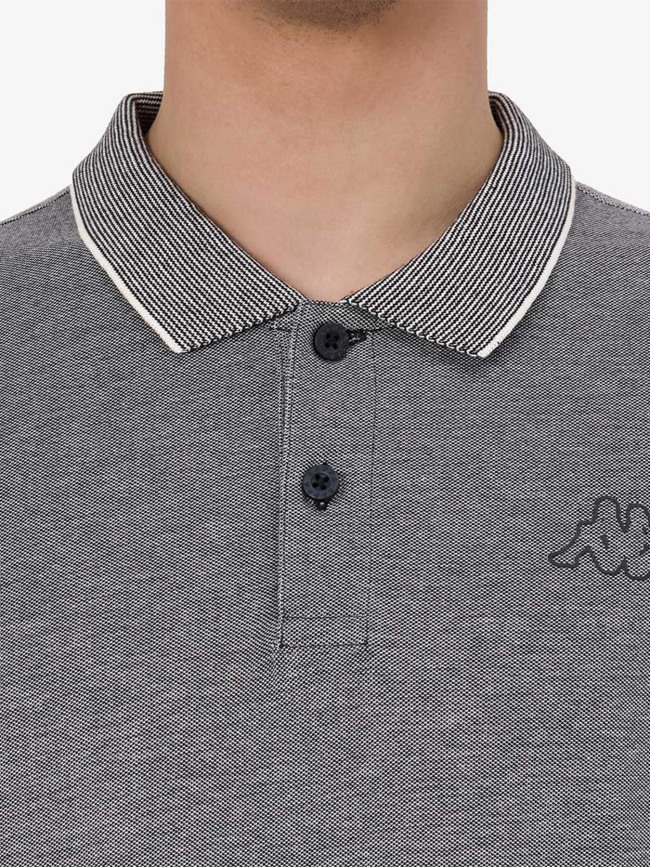 Polo kerzo gris homme - Kappa