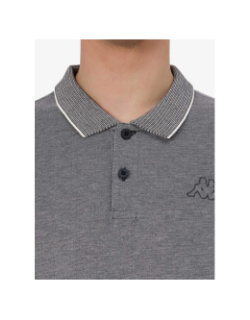 Polo kerzo gris homme - Kappa