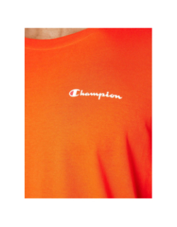 T-shirt crewneck orange homme - Champion