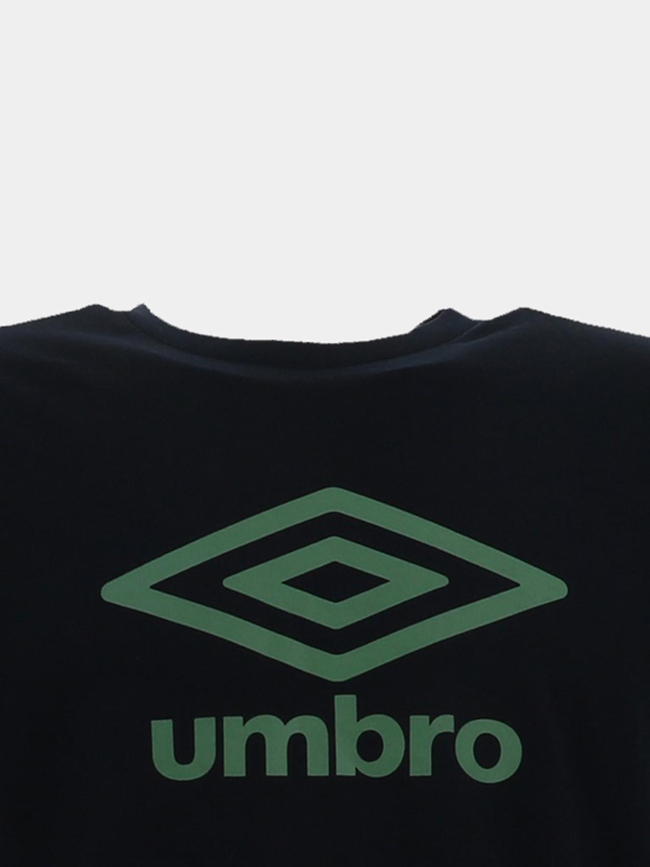 T-shirt à manches courtes net logo noir homme - Umbro
