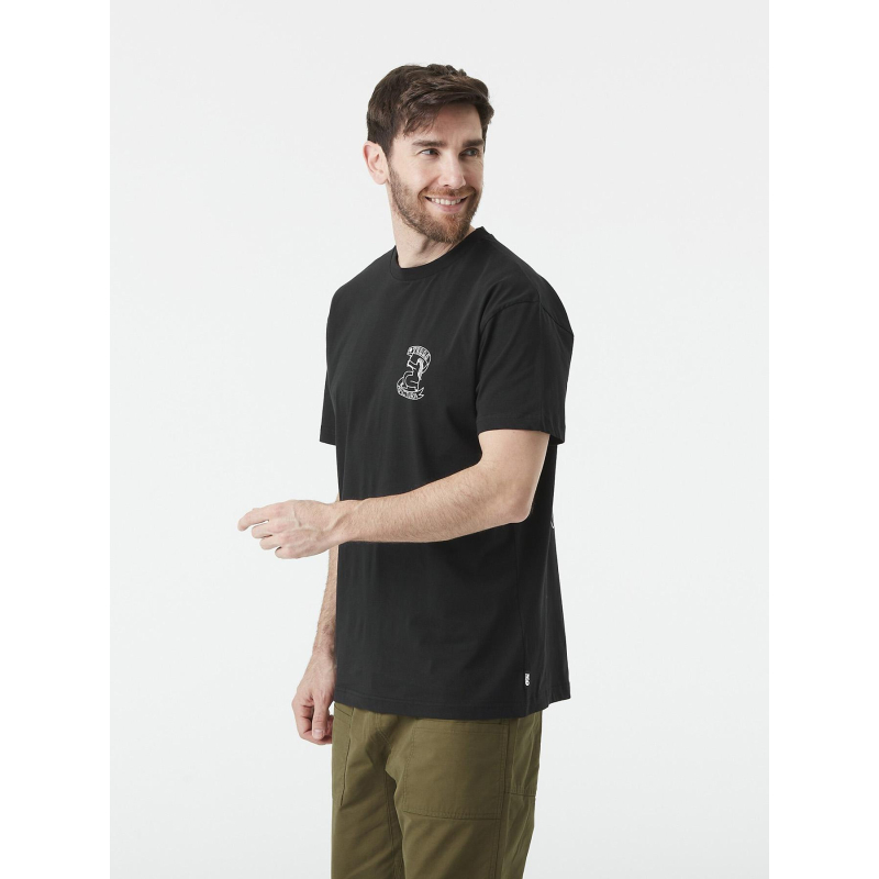 T-shirt à manches courtes terra noir homme - Picture