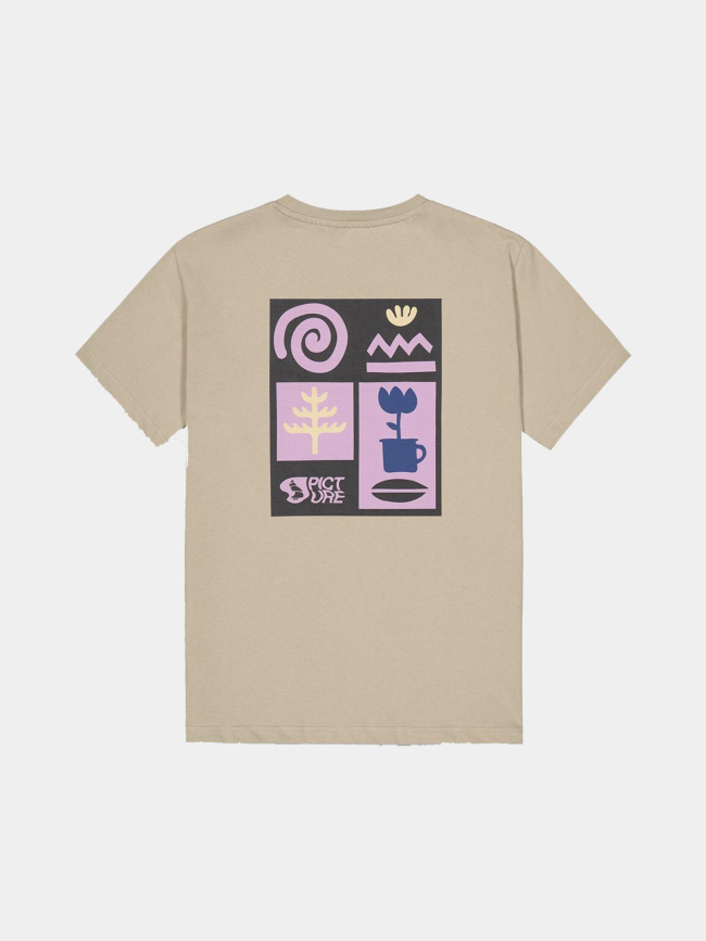 T-shirt à manches courtes weepon marron homme - Picture