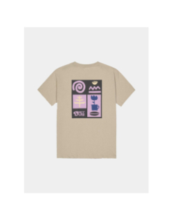 T-shirt à manches courtes weepon marron homme - Picture