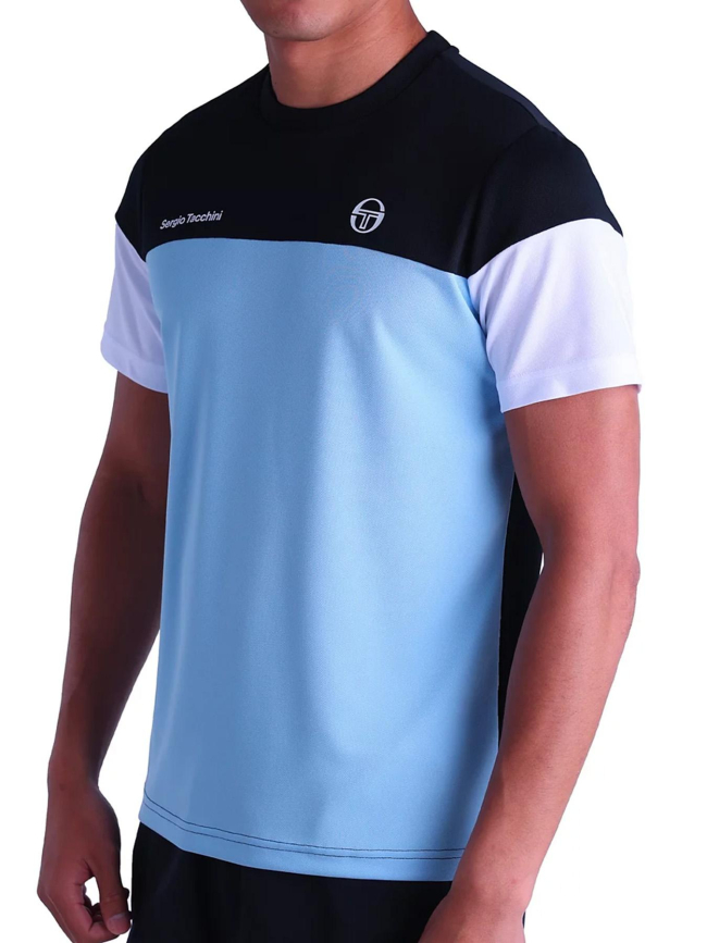 T-shirt à manches courtes prave bleu homme - Sergio Tacchini