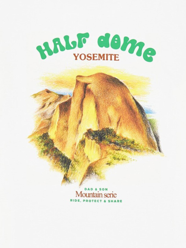 T-shirt à manches courtes d&s halfdome écru adulte - Picture