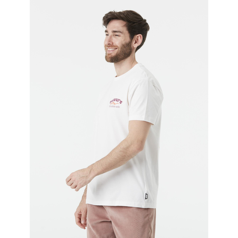 T-shirt dolomite natural blanc homme - Picture