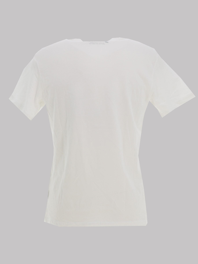 T-shirt à manches courtes letters sp blanc homme - Schott NYC