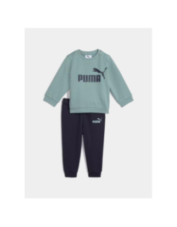 Ensemble sweat et jogging minicats vert et bleu enfant - Puma