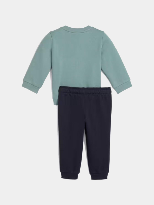 Ensemble sweat et jogging minicats vert et bleu enfant - Puma