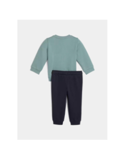 Ensemble sweat et jogging minicats vert et bleu enfant - Puma