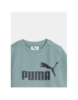 Ensemble sweat et jogging minicats vert et bleu enfant - Puma