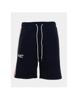 Short wimbledon bleu blanc et orange homme - Comme Des Loups