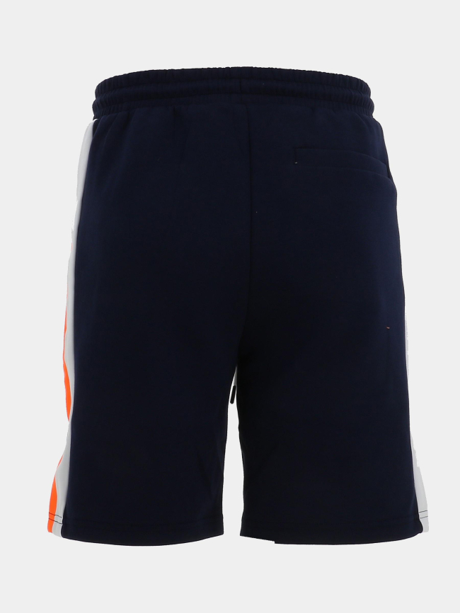 Short wimbledon bleu blanc et orange homme - Comme Des Loups