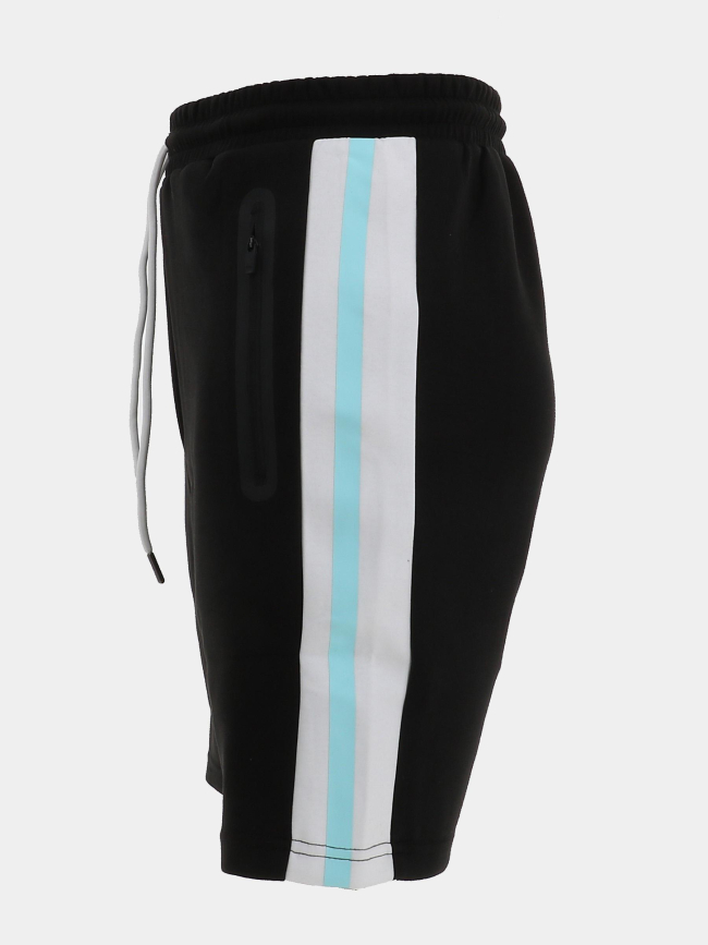 Short wimbledon noir blanc et bleu homme - Comme Des Loups