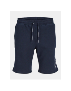 Short molleton jpstarchie bleu marine homme - Jack & Jones