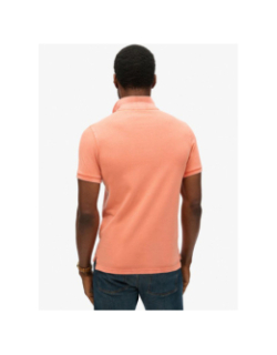 Polo vintage destroy corail homme - Superdry