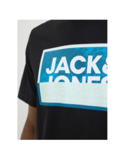 T-shirt logan summer print noir homme - Jack & Jones