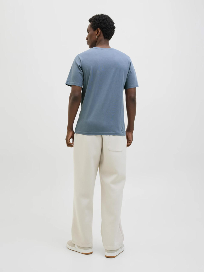 T-shirt logan summer print bleu homme - Jack & Jones
