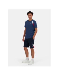 Short de sport tricolore bleu marine homme - Le Coq Sportif