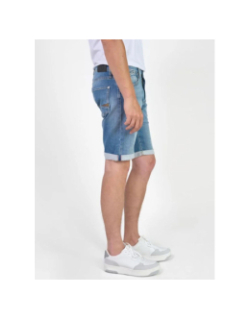 Short en jean jogg bleu homme - Le Temps Des Cerises