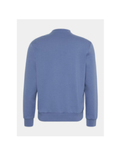 Sweat badge terry bleu homme - Calvin Klein Jeans